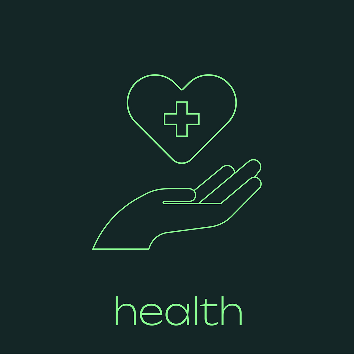 Herz in einer Hand: Symbol für Gesundheitsangebote, Vorsorge und Wohlbefinden am Arbeitsplatz.